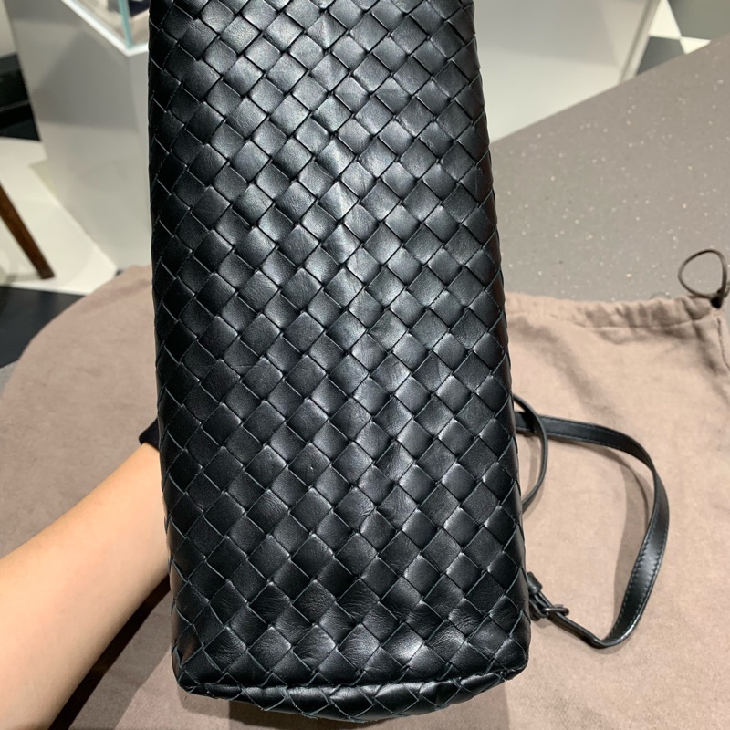 Bottega Veneta Roma BV葆蝶家 編織黑色-11
