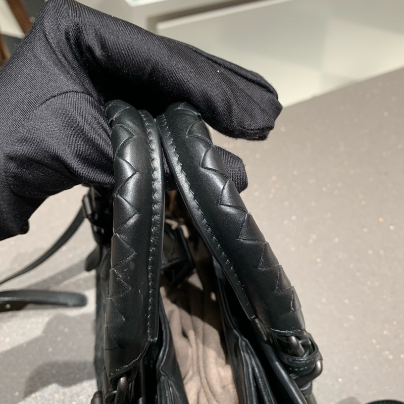 Bottega Veneta Roma BV葆蝶家 編織黑色-16