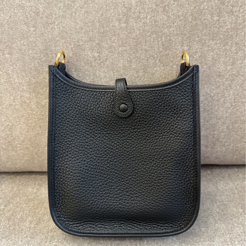 愛馬仕evelyne16黑金-4