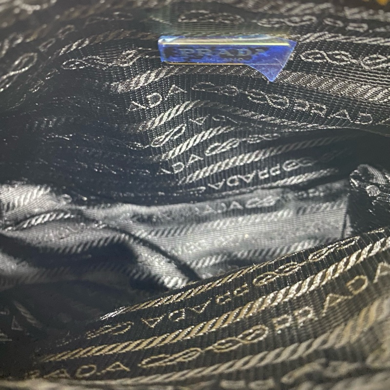 98%🆕Prada Cleo Hobo 黑色-10