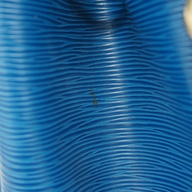 路易威登 Epi 雙色 Noe 女士單肩背包 M44044，托萊多藍和婆羅洲綠配色-8