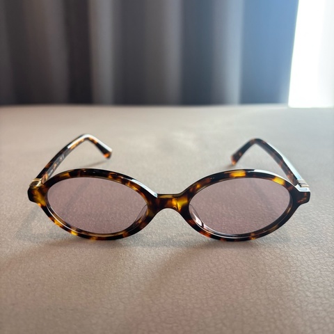 Miu miu 書呆子太陽眼鏡 淺棕 張員瑛爆款