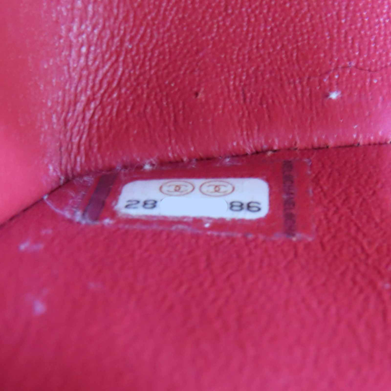 桃紅色 棉布 Mini Classic 20 鏈帶 肩背包【CHANEL 香奈兒】 A69900-9