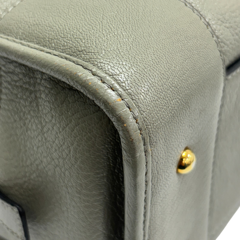 灰色 牛皮 Amazona 36 手提包【LOEWE 羅威】 311.12.002-12