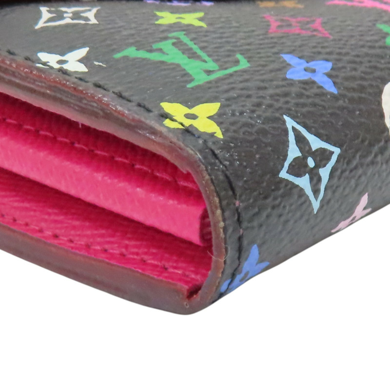 黑彩 原花帆布 Sarah 扣式長夾【LOUIS VUITTON LV 路易威登】 M60668-12