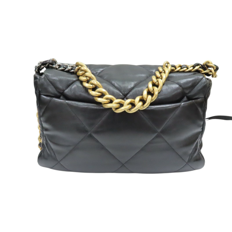 黑色 牛皮 19 兩用包【CHANEL 香奈兒】 AS1161-1