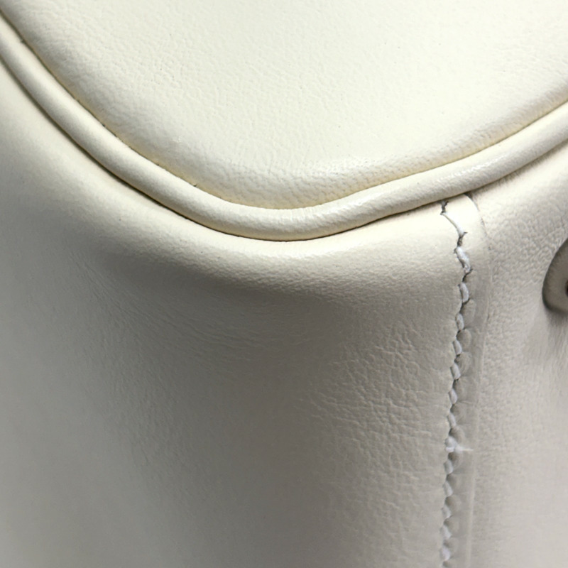 奶油白 芝麻色 Swift牛革 Lindy Mini Verso 肩背包 B刻 銀釦【HERMES 愛馬仕】 H082607CK-9