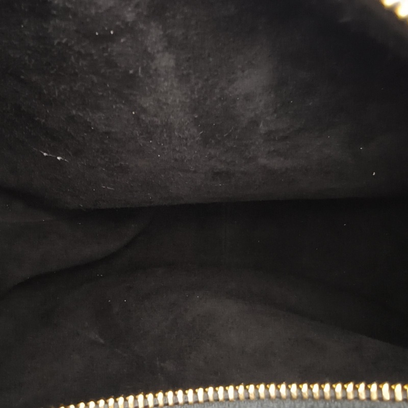 CELINE 黑色牛皮金扣Heloisehobo中號腋下包-4