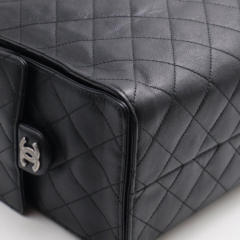 CHANEL 25 Hobo bag - 大號黑銀-24