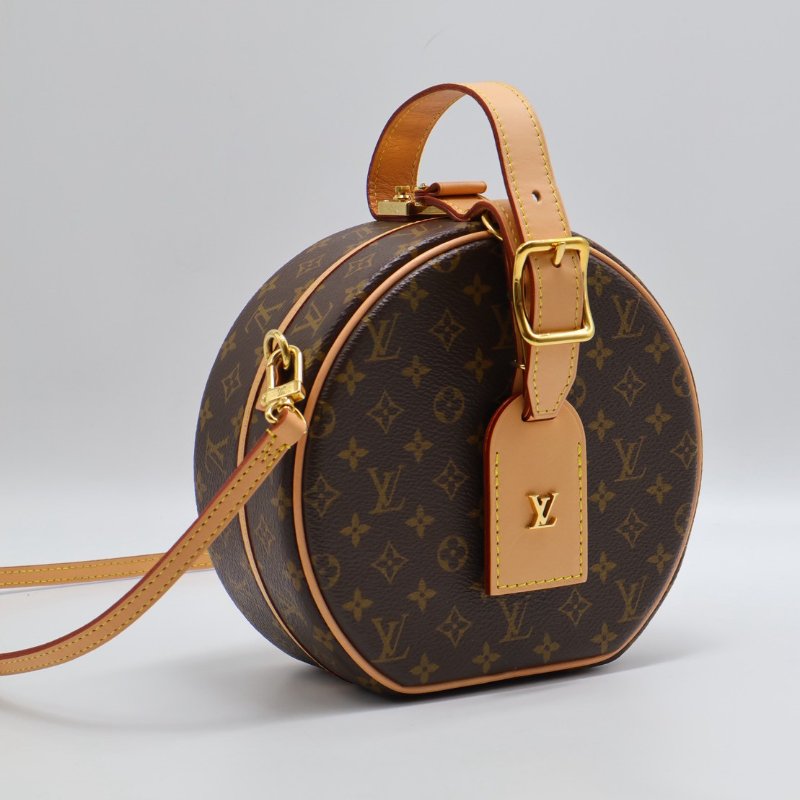 LOUIS VUITTON Petite Boite Chapeau手提圓餅帽盒包-1