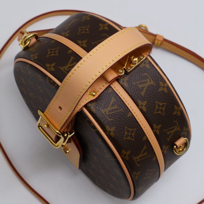 LOUIS VUITTON Petite Boite Chapeau手提圓餅帽盒包-4