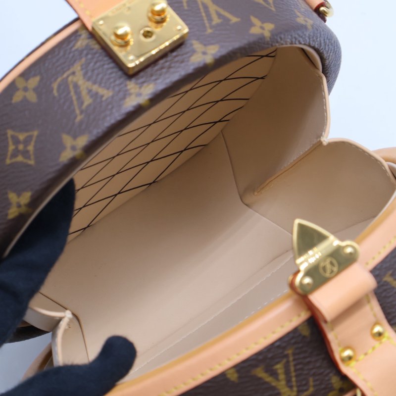 LOUIS VUITTON Petite Boite Chapeau手提圓餅帽盒包-11