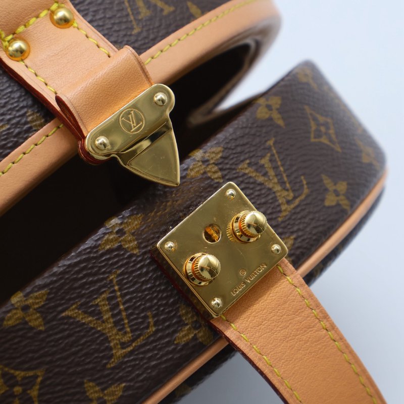 LOUIS VUITTON Petite Boite Chapeau手提圓餅帽盒包-14