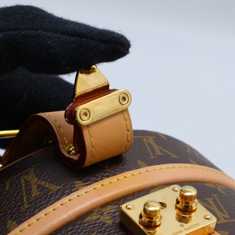 LOUIS VUITTON Petite Boite Chapeau手提圓餅帽盒包-15