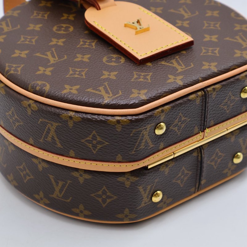 LOUIS VUITTON Petite Boite Chapeau手提圓餅帽盒包-22