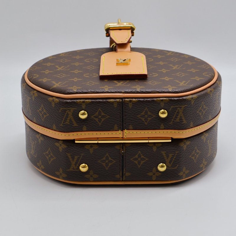 LOUIS VUITTON Petite Boite Chapeau手提圓餅帽盒包-24