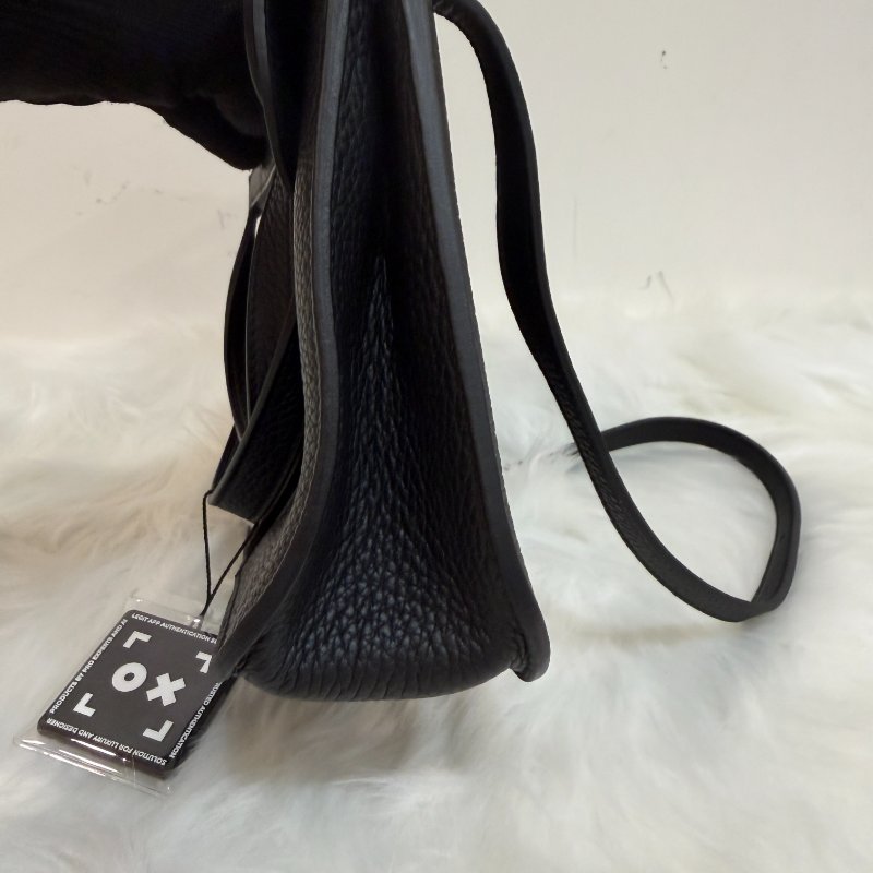 HERMES Halzan 25 - 黑金 W 25 x 17 x 8 cm 近新配件塵袋盒子-3