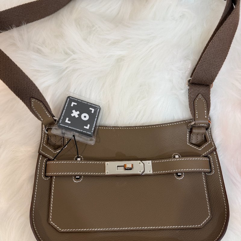 Hermes mini jypsiere 18大象灰銀釦 evercolor皮 W刻 近新配件盒子塵袋羊毛布購證-8