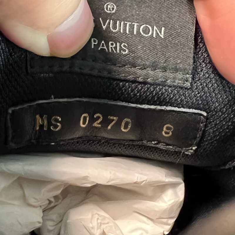 Louis Vuitton路易威登 Rivoli 低幫 黑灰 滿印 42碼-6