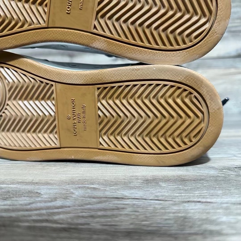 Louis Vuitton路易威登 rivoli系列 老花 黑白 43碼-6