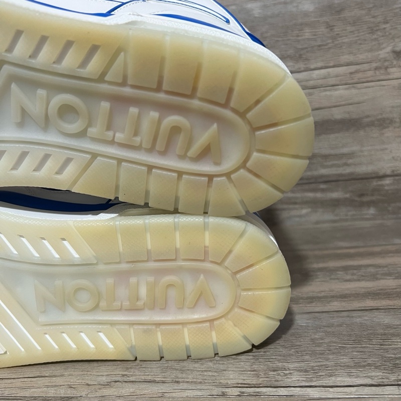 LV路易威登 trainer tricoclor 白藍紅 初代 高達配色 42.5碼-6