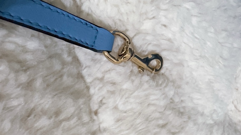 全新Gucci寶寶藍手提肩背包(全真皮)-35