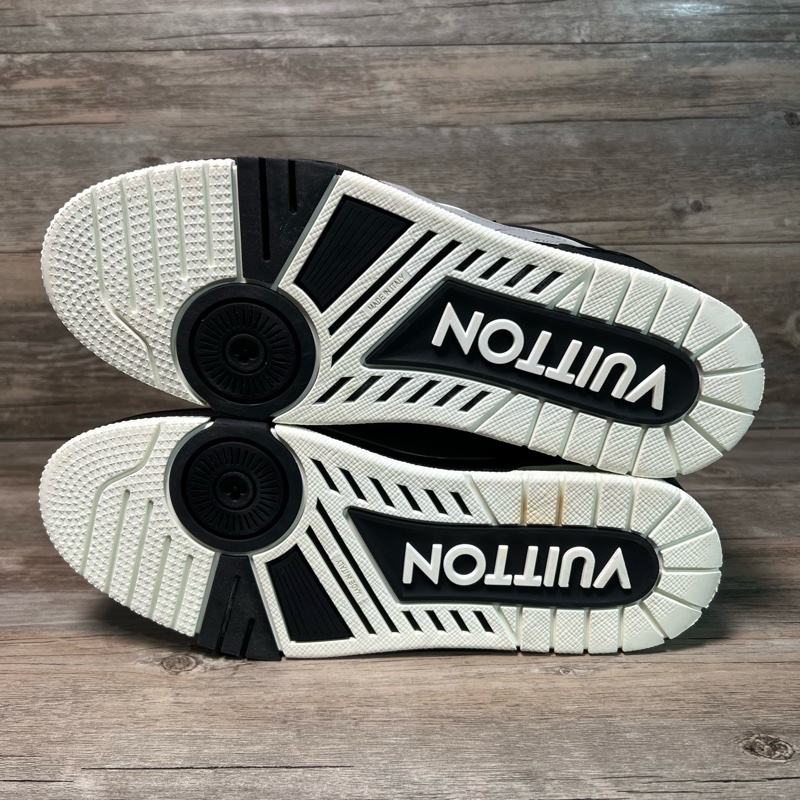 Louis Vuitton路易威登 trainer 黑白 黑色 反轉熊貓 42碼-5