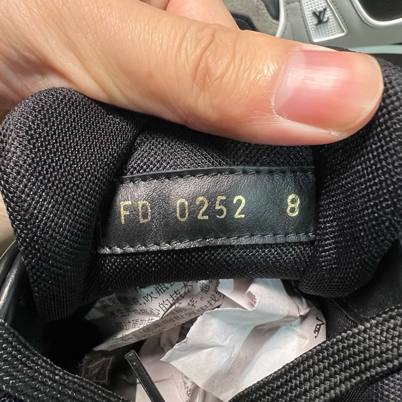 Louis Vuitton路易威登 trainer 黑白 黑色 反轉熊貓 42碼-7