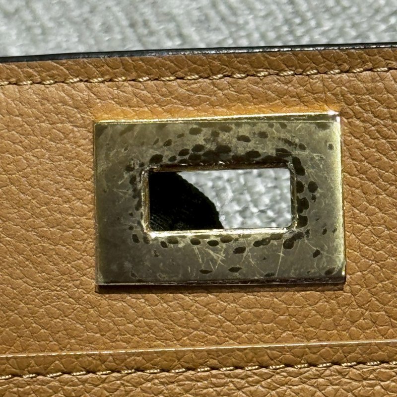 Louis Vuitton 三折金釦短夾-6