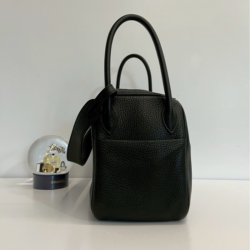 Hermes Lindy26 黑銀-2