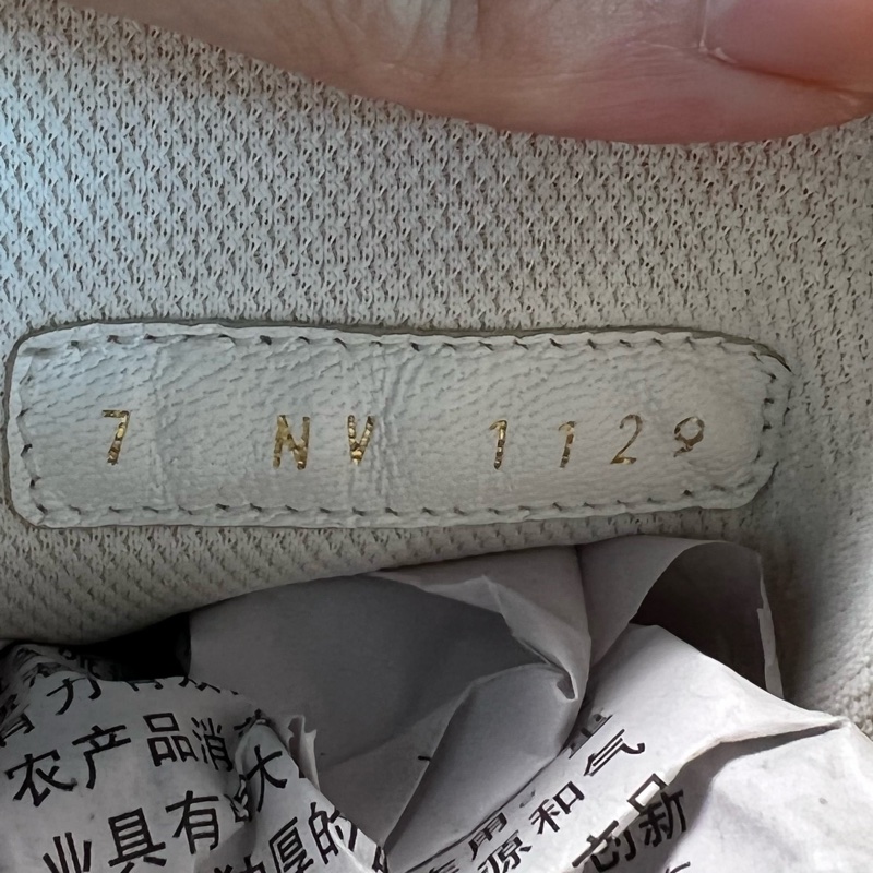 LV路易威登 Tattoo 白紅 logo滿印 老花 高幫休閒板鞋 41碼-7