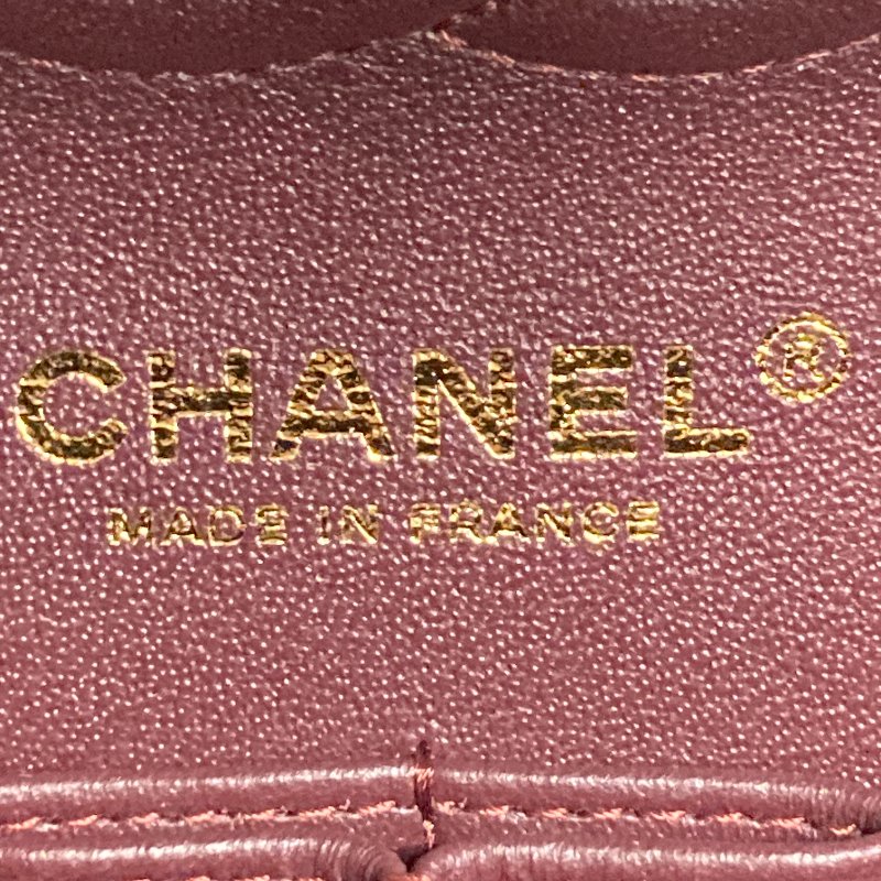 CHANEL 香奈兒 A01113 CLASSIC FLAP BAG 翻蓋肩背包 荔枝牛皮 黑色 金釦-13