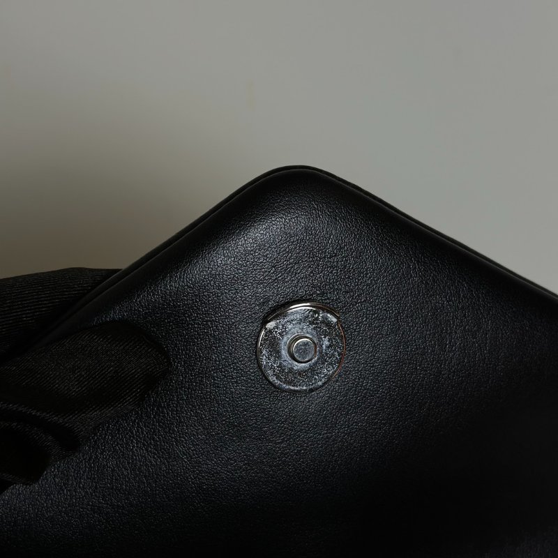YSL Loulou方胖子 - 小號黑銀-6