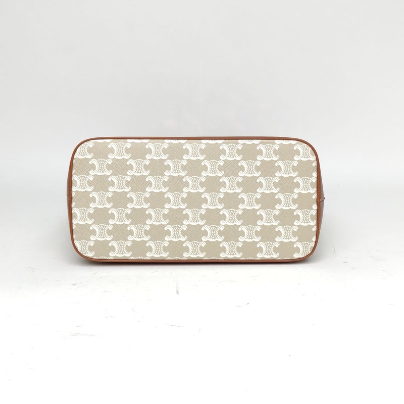 CELINE 拼色PVCceline手提托特包-3