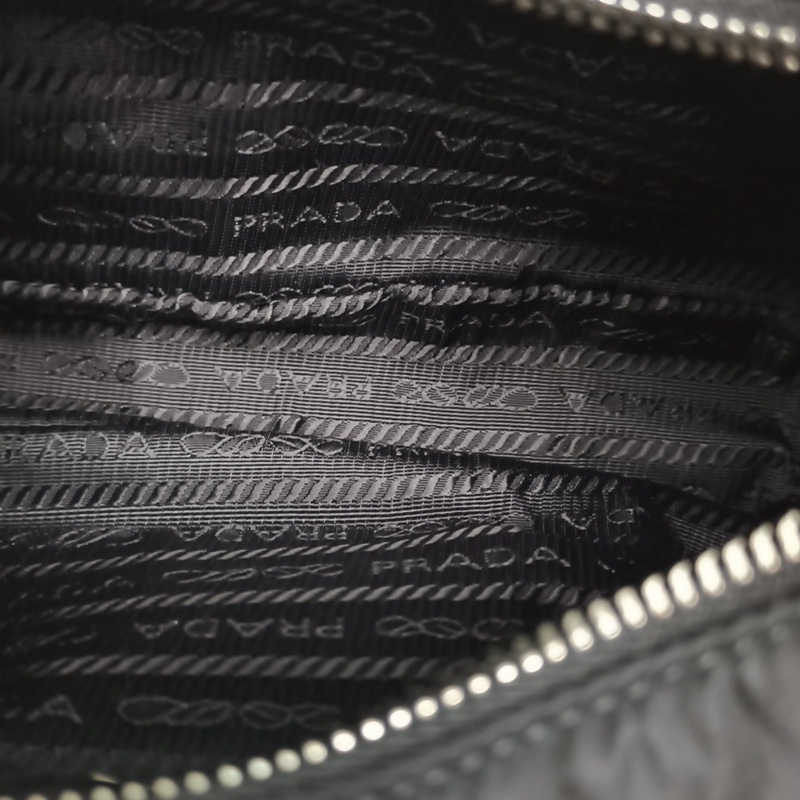 PRADA Hobo三合一黑色尼龍肩背包-5