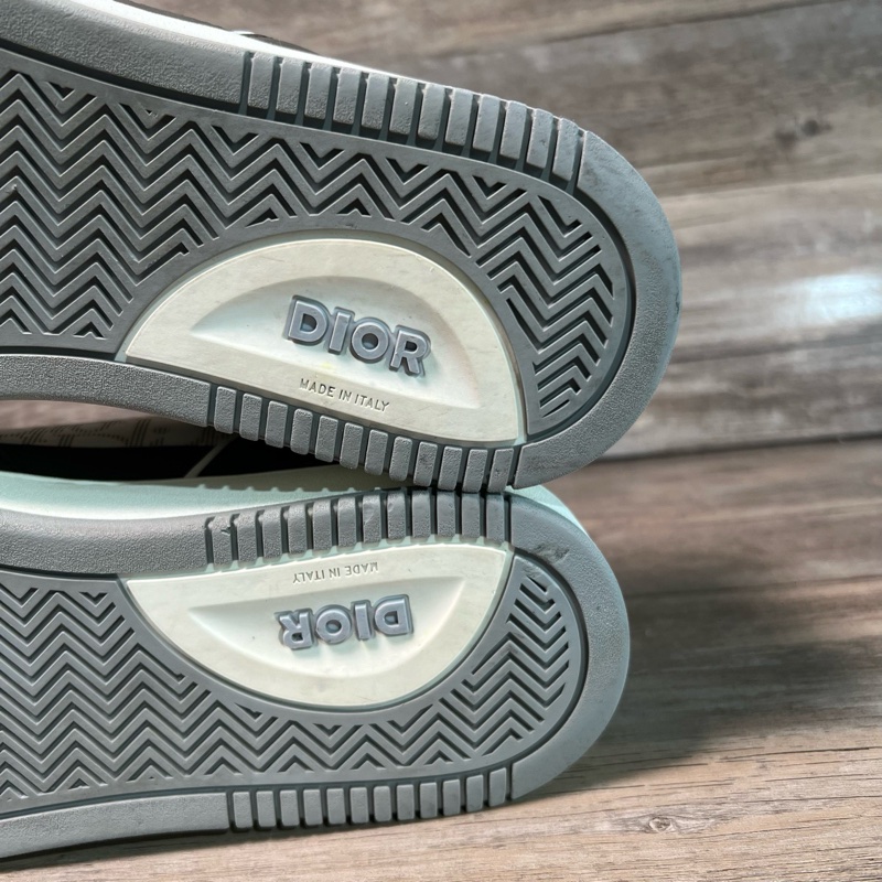 Dior 迪奧 Oblique 印花 白綠 墨綠色 橄欖綠 44碼-8