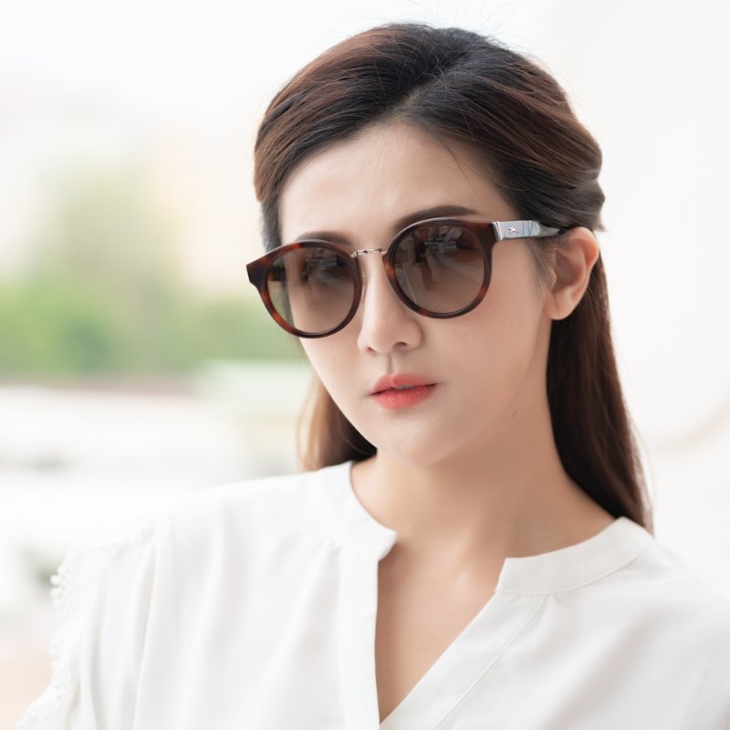 LONGCHAMP 太陽眼鏡 (琥珀色)-5