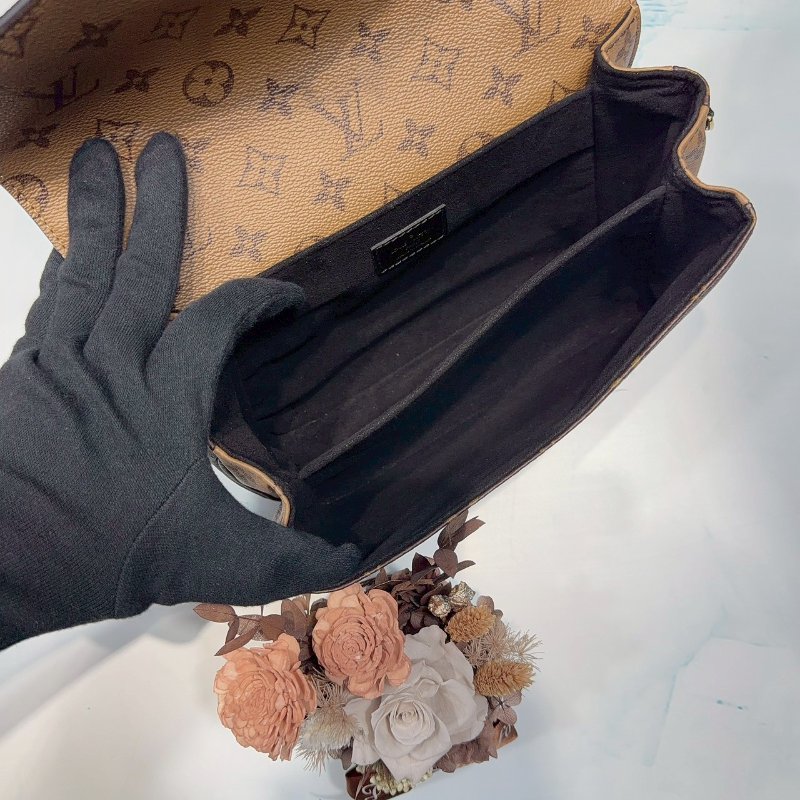 LV Pochette Metis拼色郵差包-4