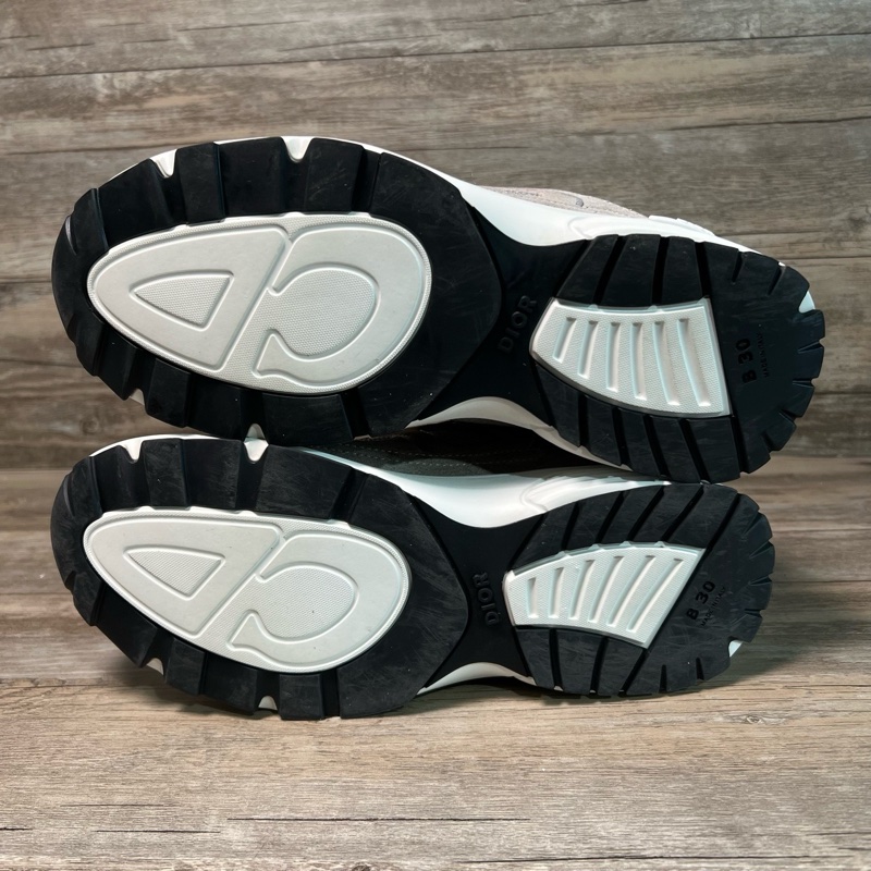 Dior 迪奧 B30 25年新款 運動休閒鞋 灰色 灰白 41碼-5