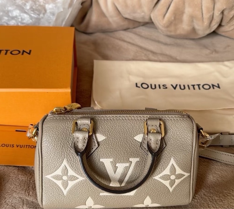 LV Louis Vuitton Nano Speedy 大象灰-6
