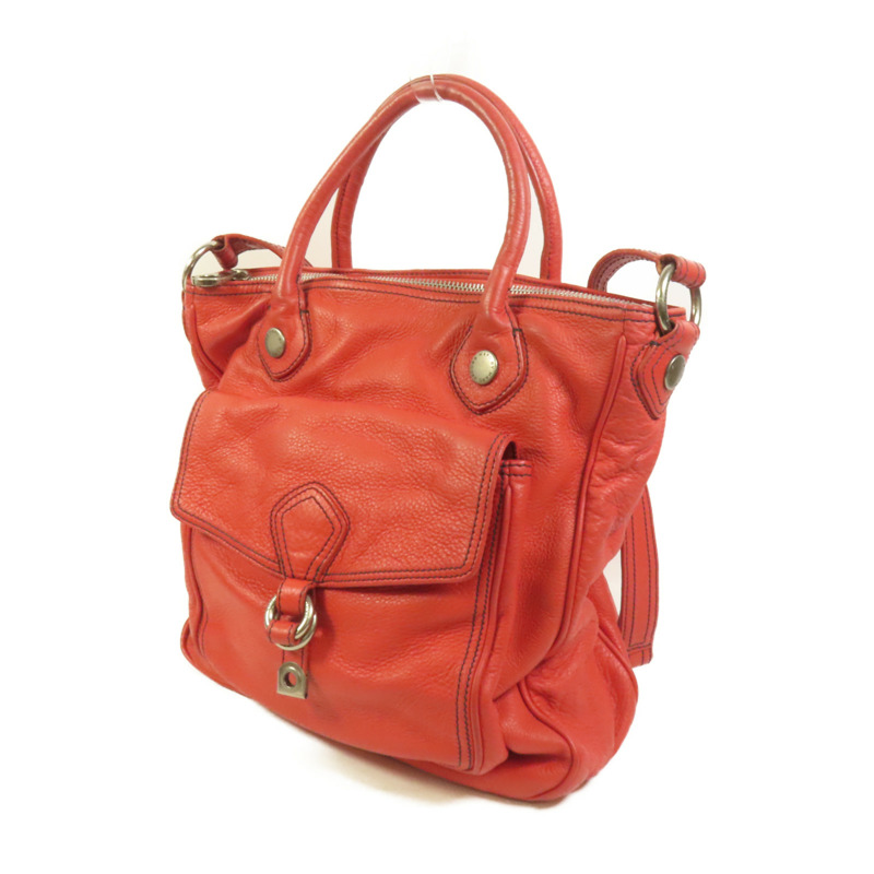 MARC JACOBS 牛皮皮革2 Way Shoulder手挽肩背兩用袋-2