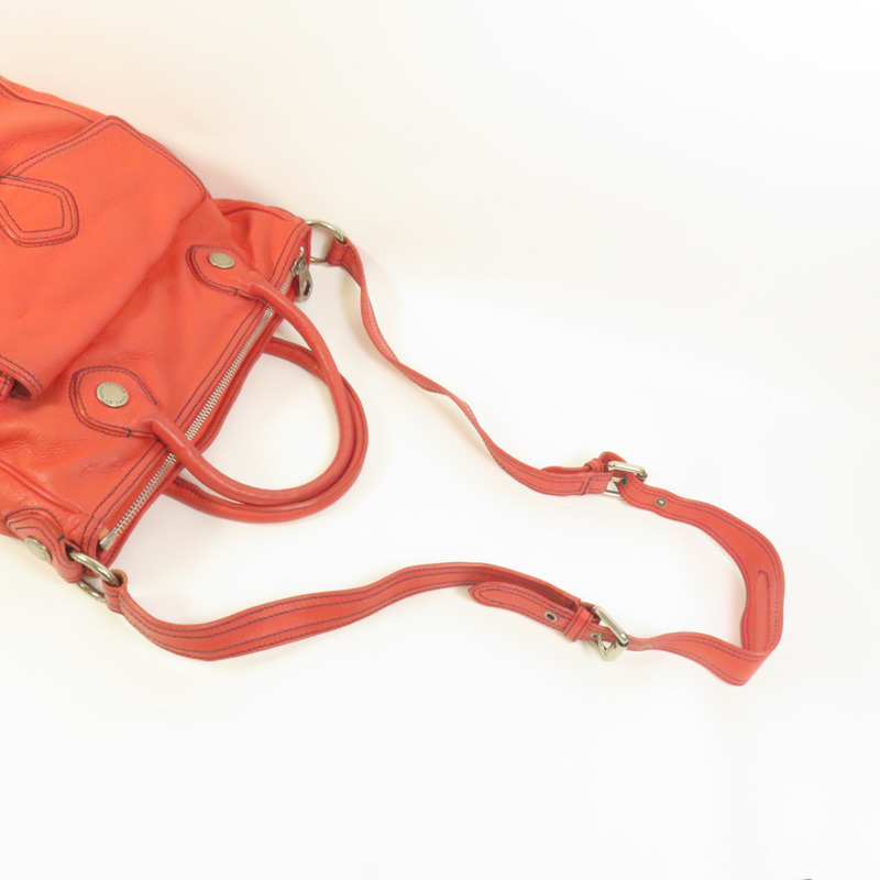 MARC JACOBS 牛皮皮革2 Way Shoulder手挽肩背兩用袋-4