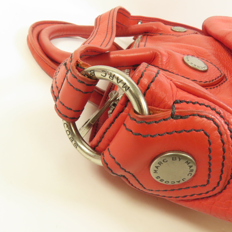 MARC JACOBS 牛皮皮革2 Way Shoulder手挽肩背兩用袋-7