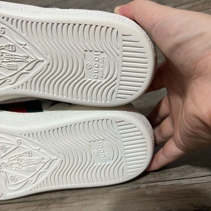 GUCCI 古馳 小星星 五角星 牛皮 ACE 板鞋 小白鞋 41.5碼-9