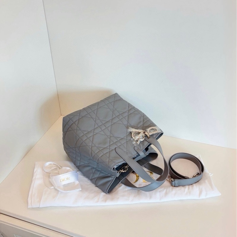 【閒置未使用🆕】Dior Toujours竪款土著包 中號單肩斜挎手提包-3