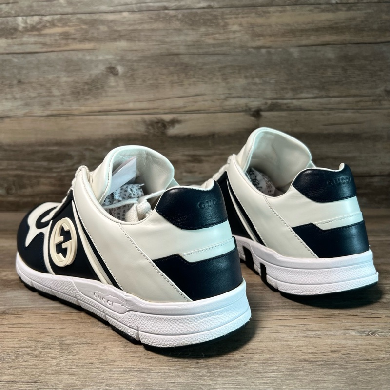 Gucci 古馳 黑白 熊貓 雙G 休閒運動鞋 41.5碼-3