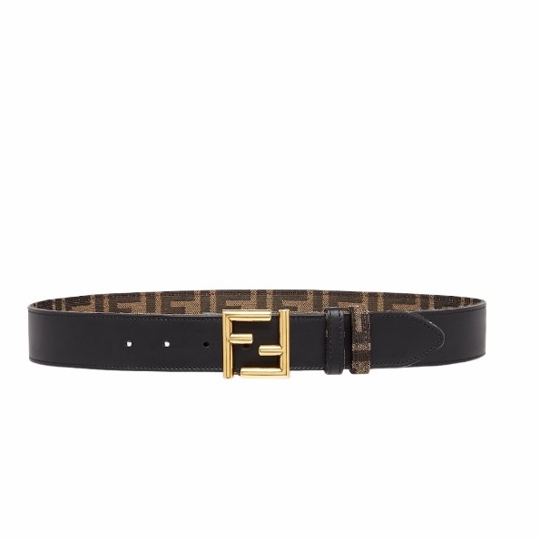 Fendi 女士 徽標雙面腰帶65 70 75 80 85 90 95 100 105碼3.5cm-2