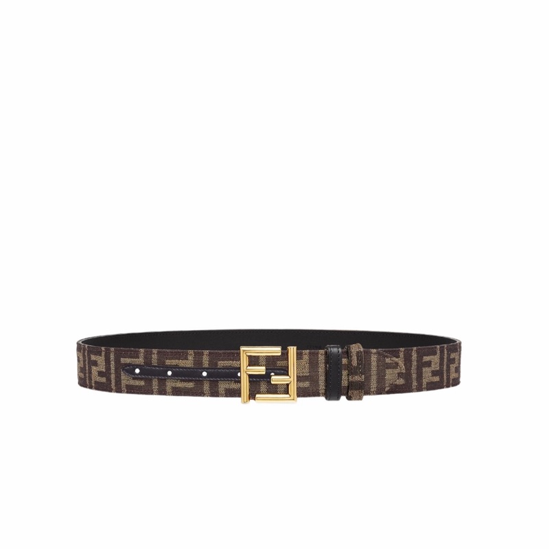 Fendi 女士 徽標雙面腰帶65 70 75 80 85 90 95 100 105碼3.5cm-3