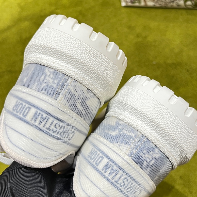 Dior迪奧 白色秀款動物園厚底休閒鞋 98新 37.5碼-2