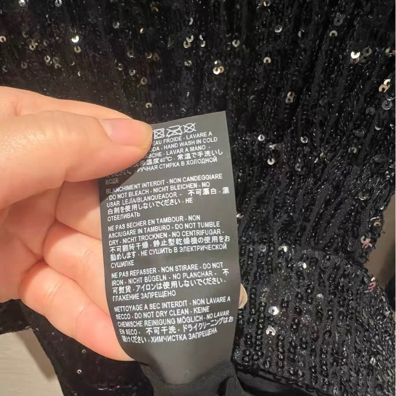 SAINT LAURENT珠片连衣裙s碼-4